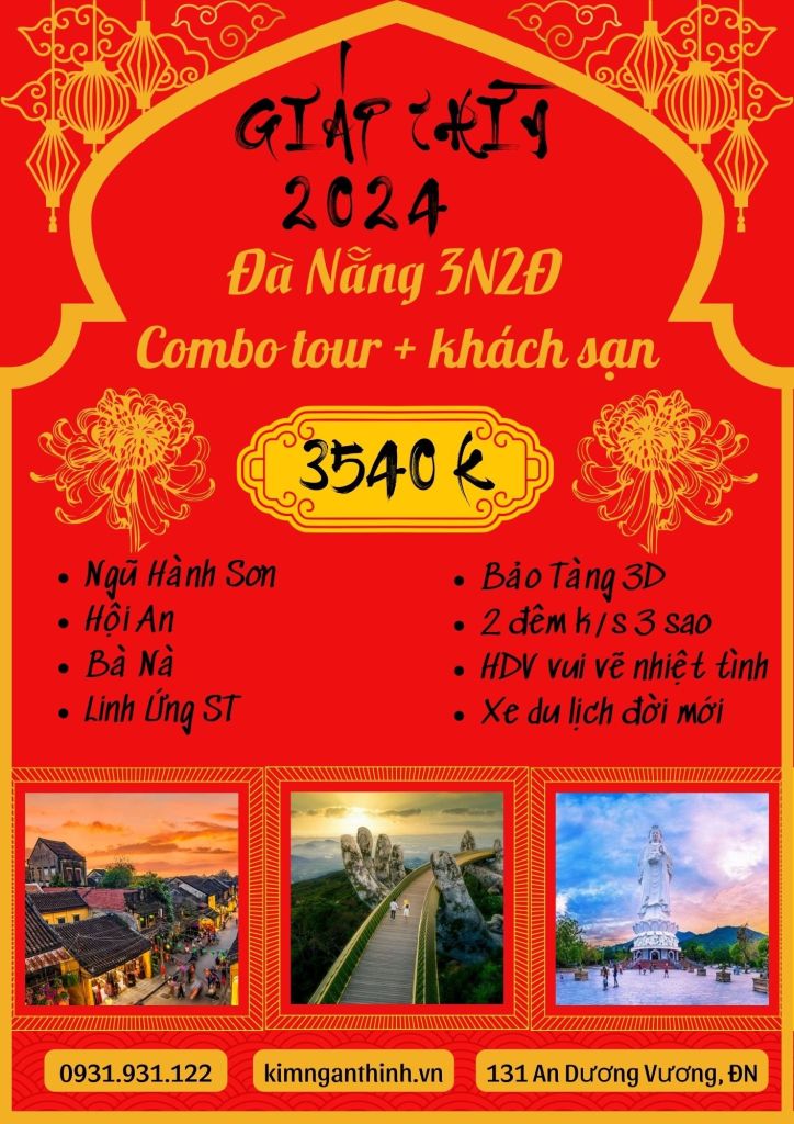 TOUR TẾT ĐÀ NẴNG – HỘI AN – BÀ NÀ – NGŨ HÀNH SƠN